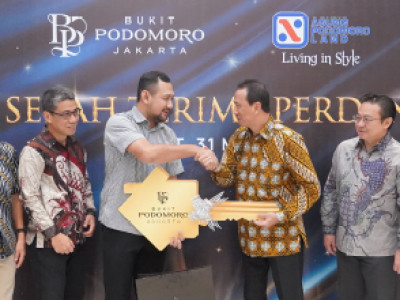 APLN Holds First Handover Ceremony of Homes at Bukit Podomoro Jakarta